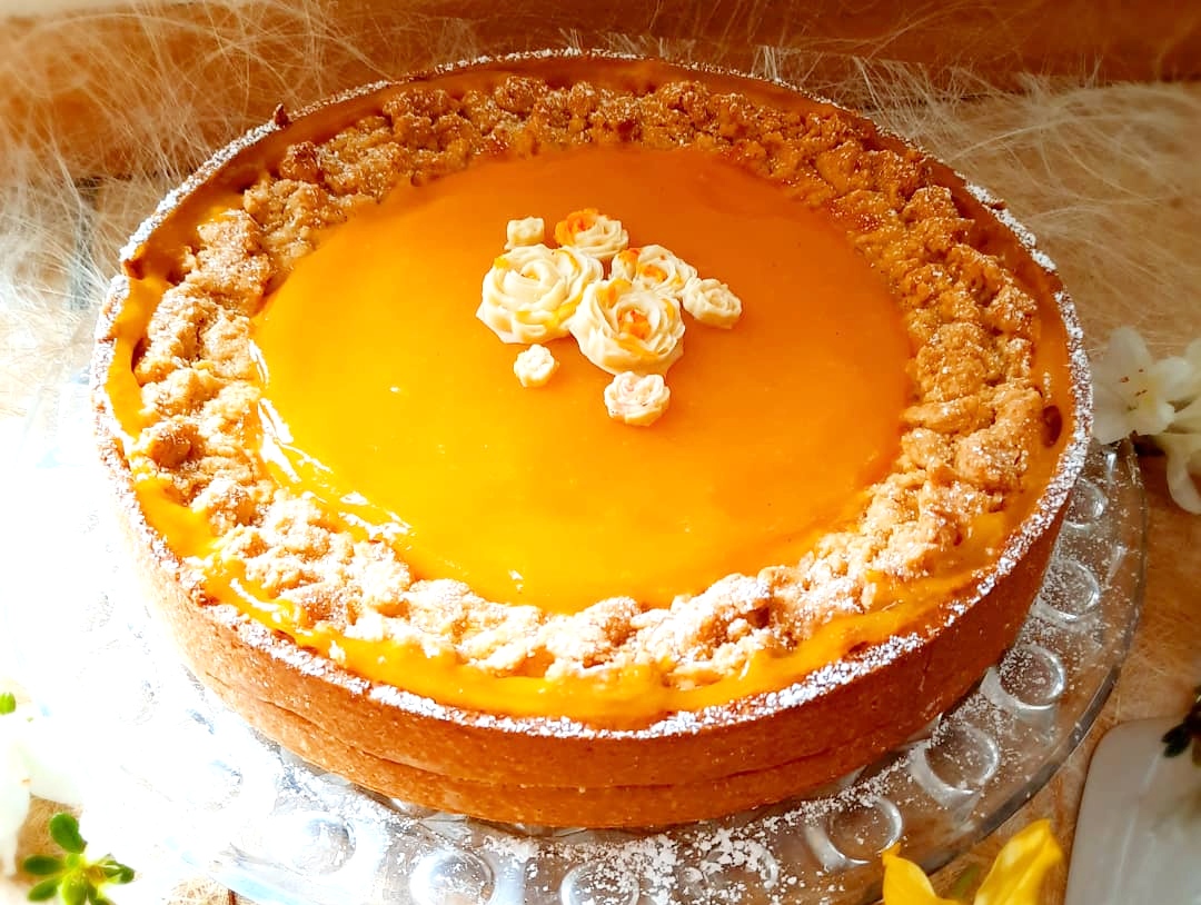 Schoko Käsekuchen mit Streusel super cremig und fruchtig