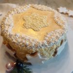 Zimtstern- Torte mit Zimtcreme und Lemon Curd