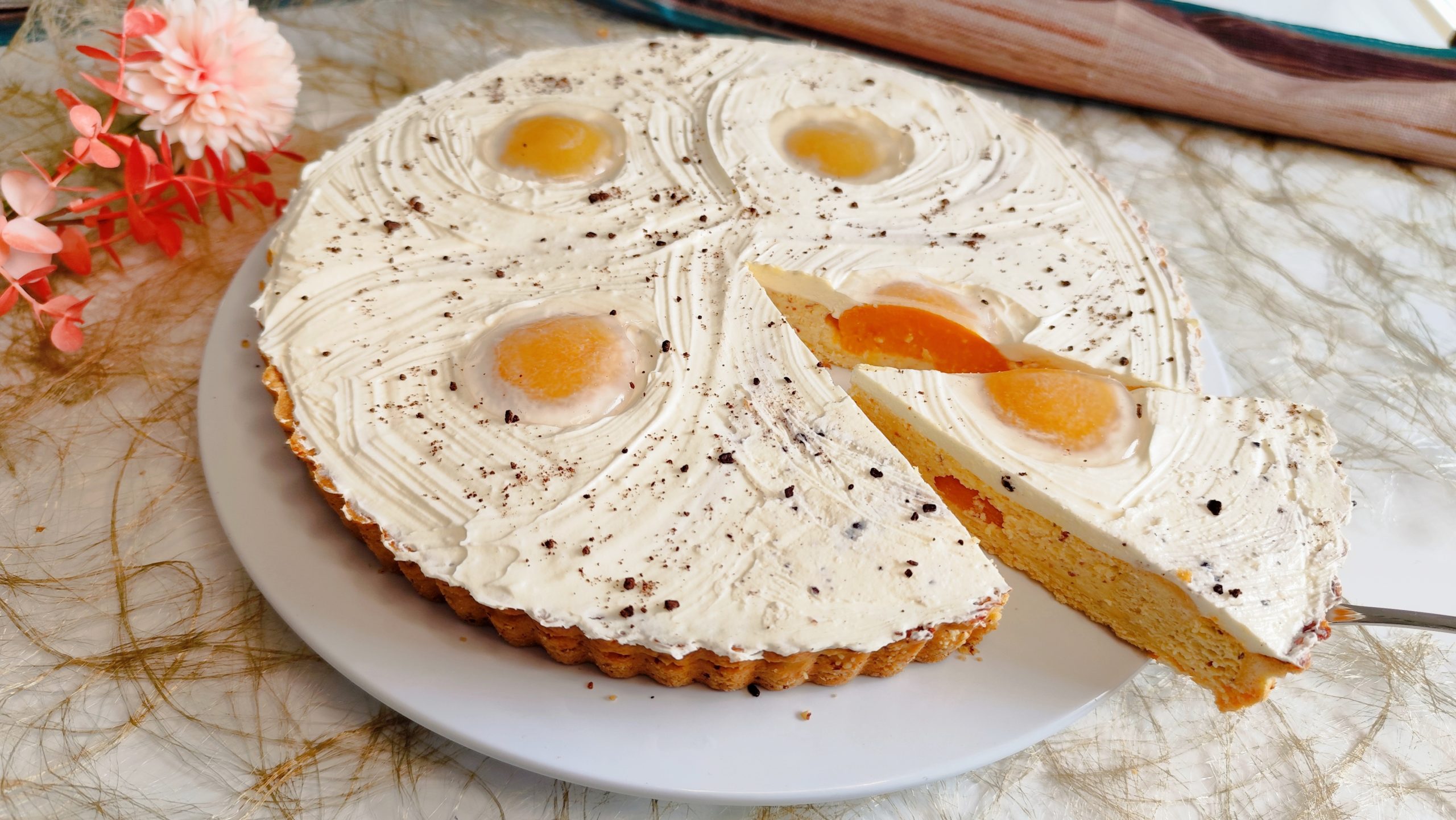 Osterkuchen Spiegelei