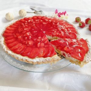 Rhabarber Erdbeer Tarte Rezept
