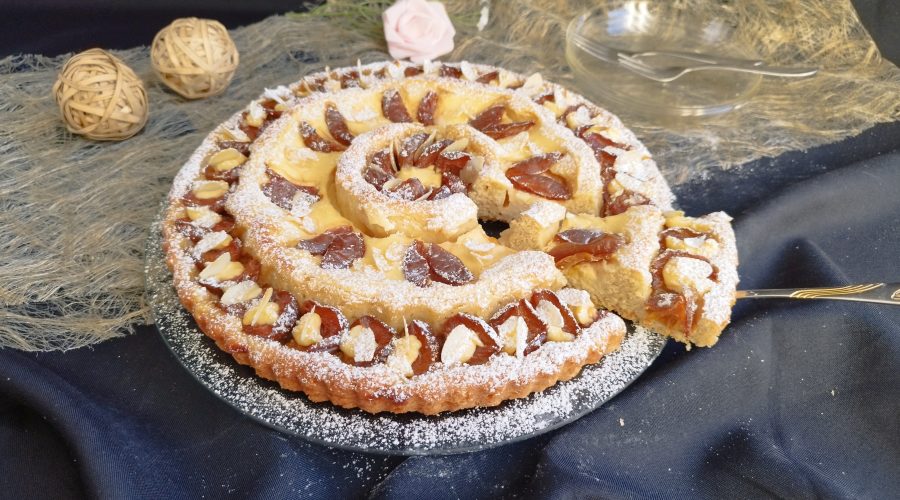 Pflaumenkuchen Tarte odder Zwetschgen Tarte