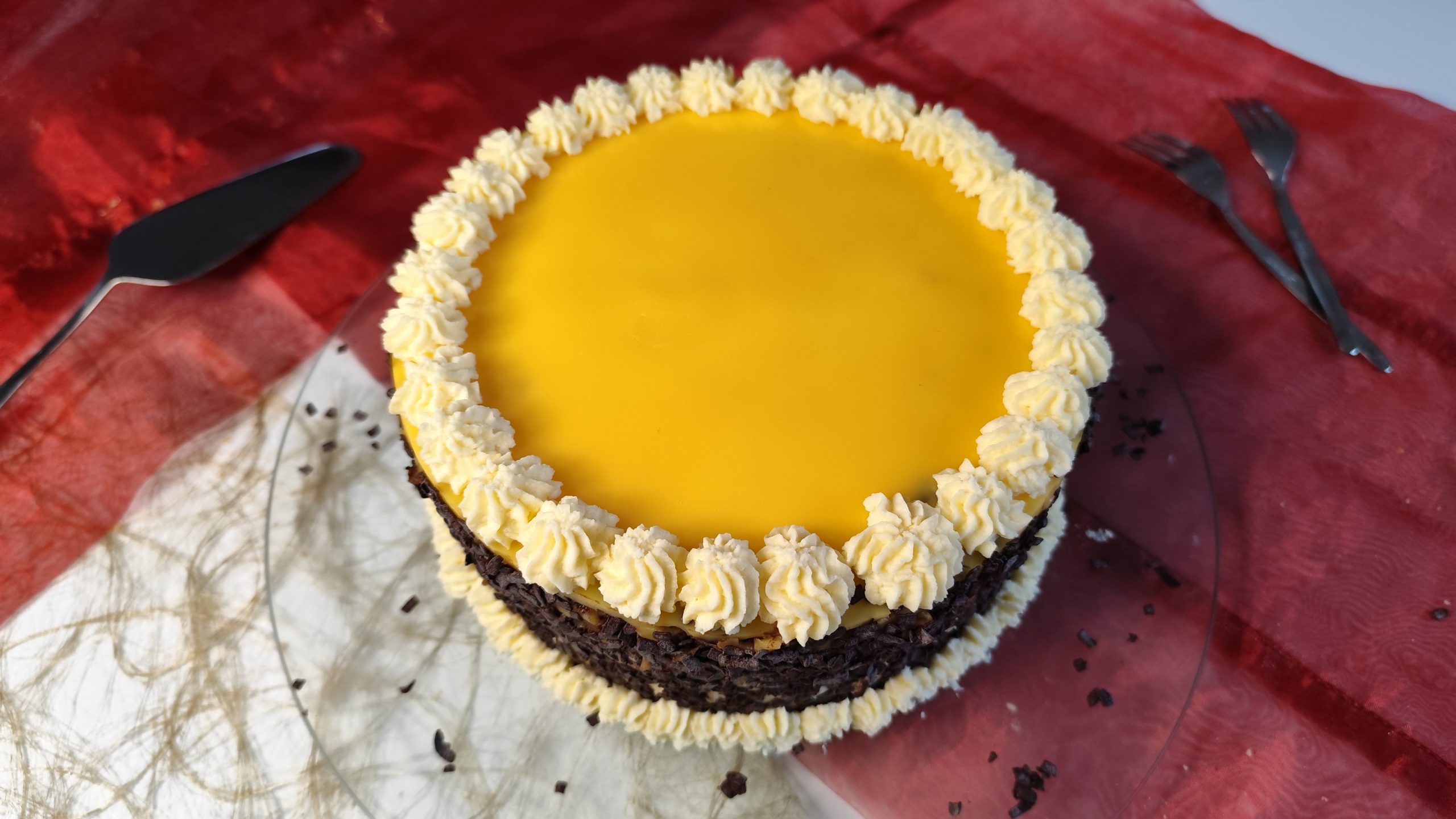 Eierlikörtorte mit Mandarinen - einfaches Rezept zum Nachbacken