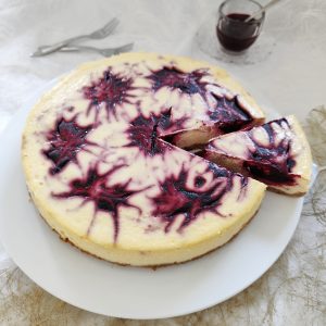 Käsekuchen New York - cremig und fruchtig