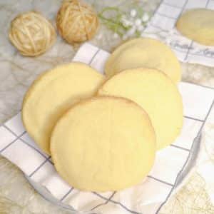 Heidesandtaler wie vom Bäcker - klassisches Mürbeteig- Rezept aus Norddeutschland